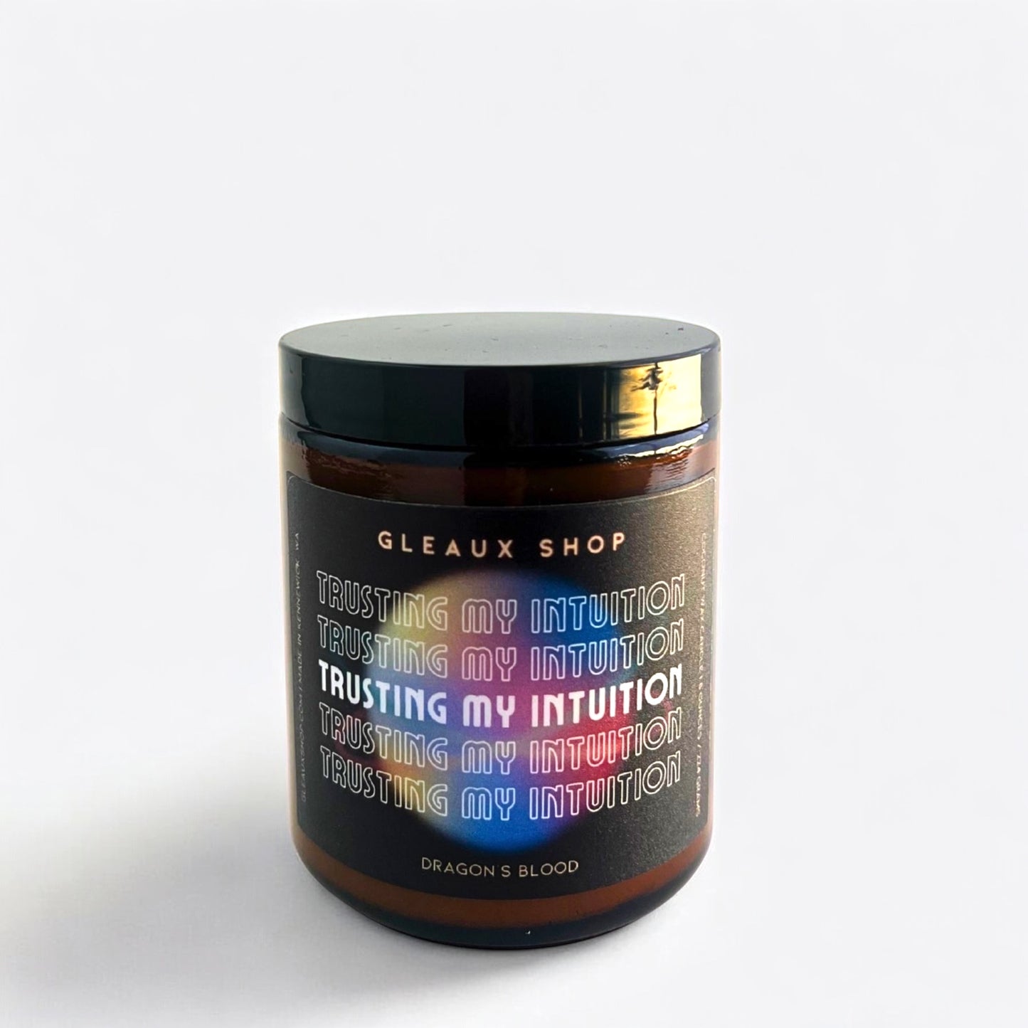 Trusting My Intuition: Dragon's Blood 8 oz Scented Coconut Wax Candle