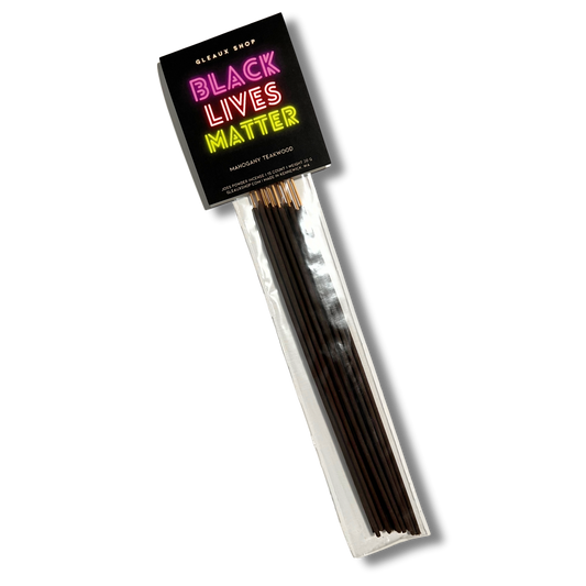 Black Lives Matter: Mahogany Teakwood Scented Incense Sticks