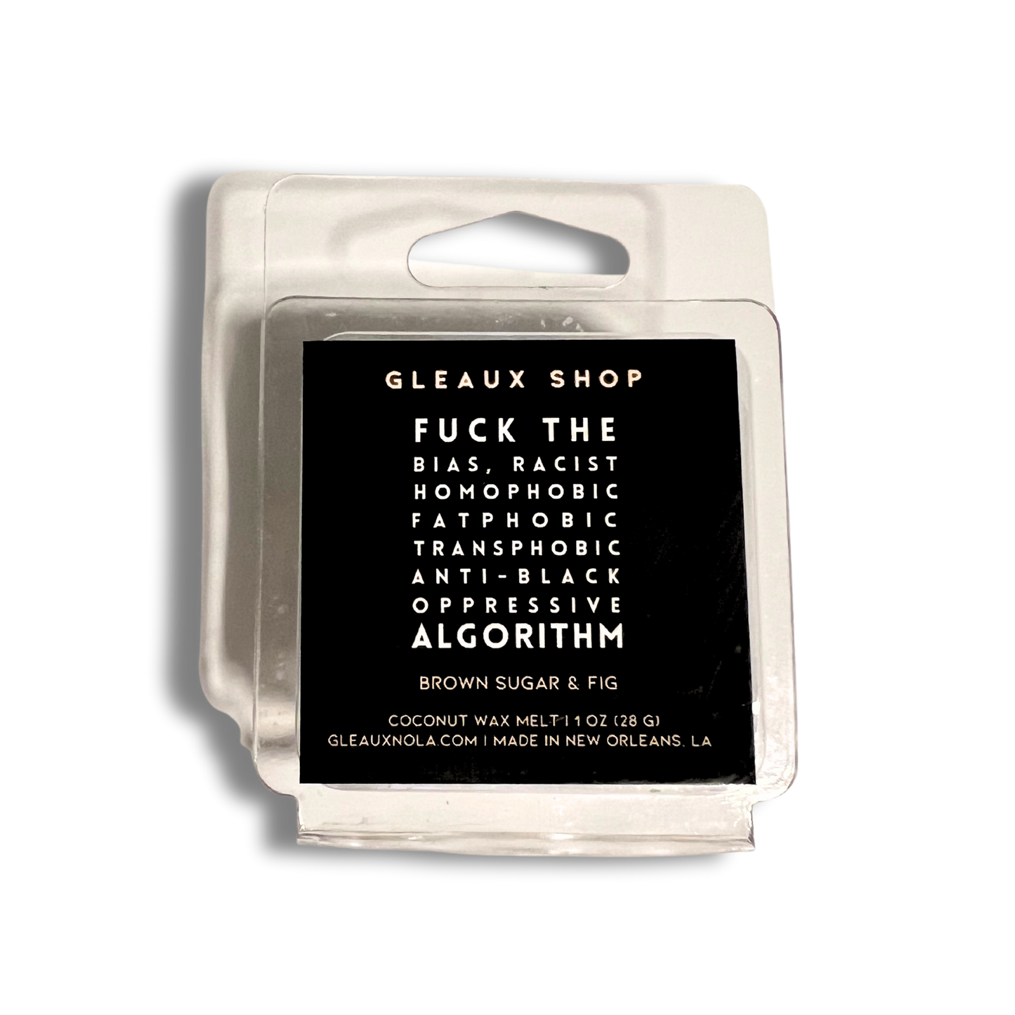 Fuck the Algorithm: Brown Sugar & Fig Scented Coconut Wax Melts