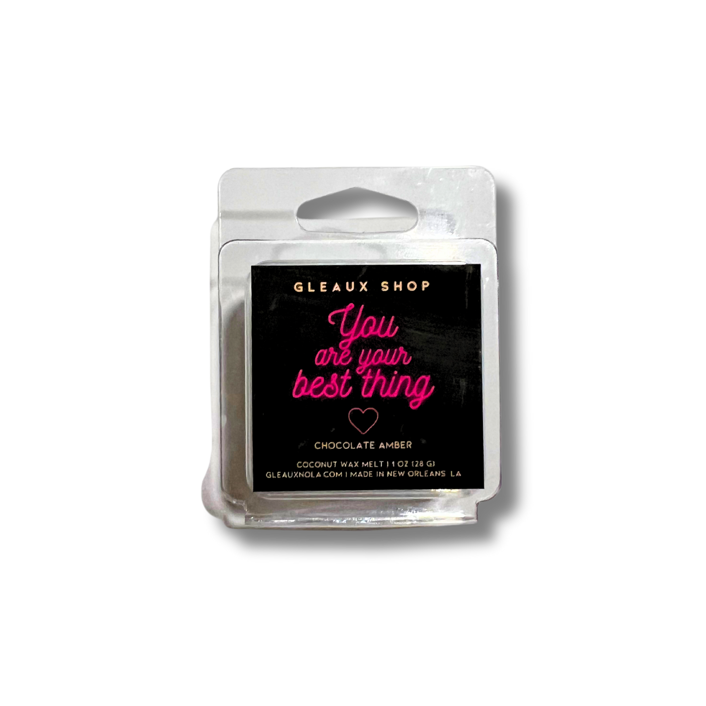 You Are Your Best Thing: Chocolate Amber Scented Coconut Wax Melts