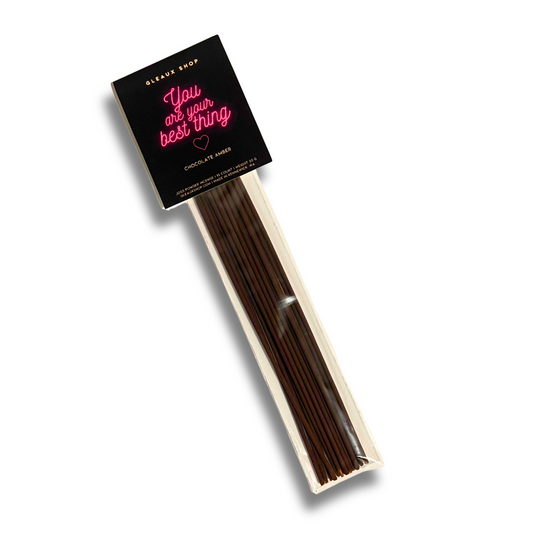 You Are Your Best Thing: Chocolate Amber Scented Incense Sticks