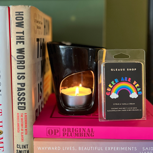 Queer All Year Citrus & Sandalwood wax melts by Gleaux Shop